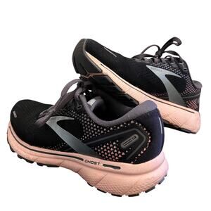 Brooks Ghost 14 Women's Sneakers Running Shoes Size 6.5 Pink & Black